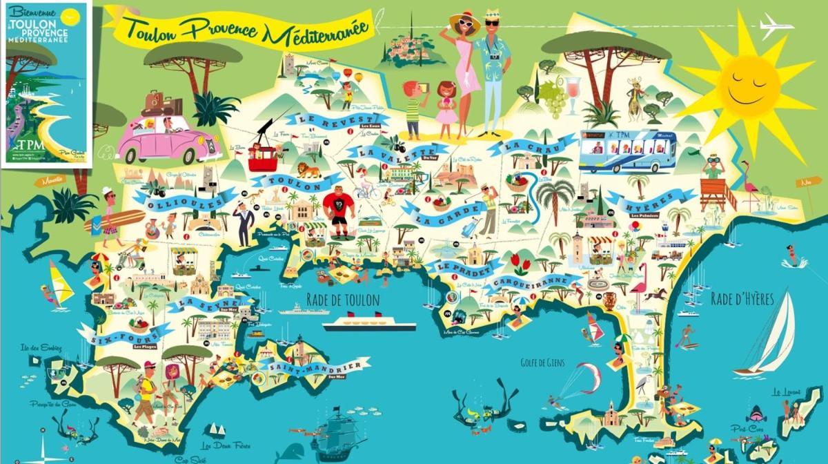 Plage A 400 M Studio Tout Confort Terrasse Clim Parking Hyères Dış mekan fotoğraf