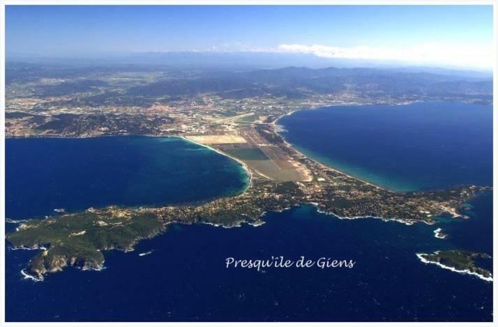Plage A 400 M Studio Tout Confort Terrasse Clim Parking Hyères Dış mekan fotoğraf